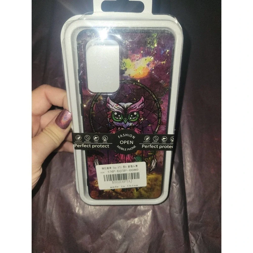Samsung Galaxy A72 case Owl